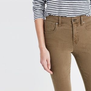 Madewell 9" High Rise Skinny Jeans